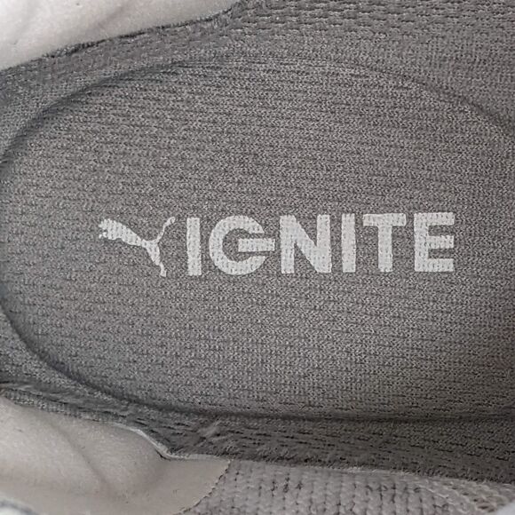 PUMA IGNITE evoKNIT \'Triple White\' Sneakers main image 7
